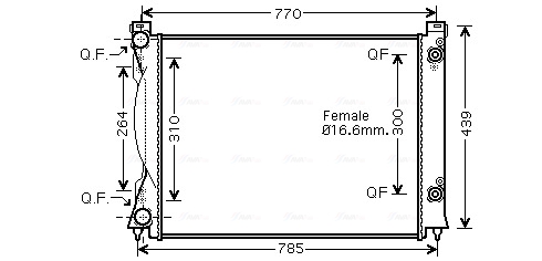 Radiateur Ava Cooling AI2234