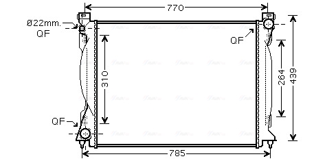 Radiateur Ava Cooling AI2235