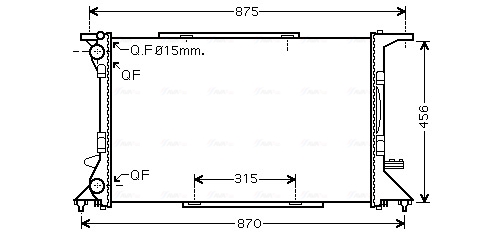 Radiateur Ava Cooling AI2306