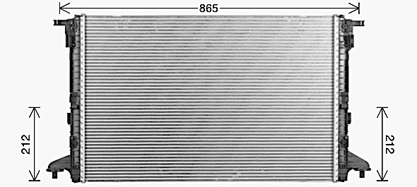 Ava Cooling Radiateur AI2444