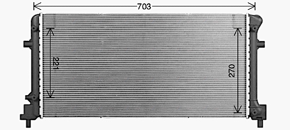 Ava Cooling Radiateur AI2450