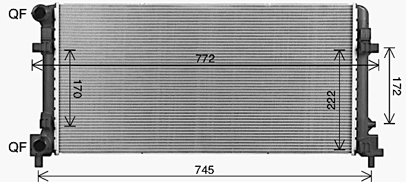 Radiateur Ava Cooling AI2450