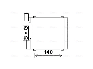 Oliekoeler motorolie Ava Cooling AI3325