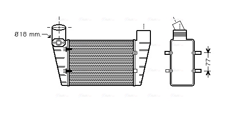 Interkoeler Ava Cooling AI4225