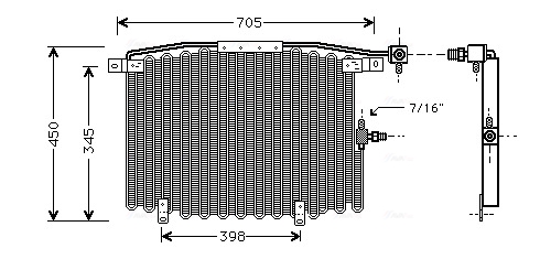 Airco condensor Ava Cooling AI5115