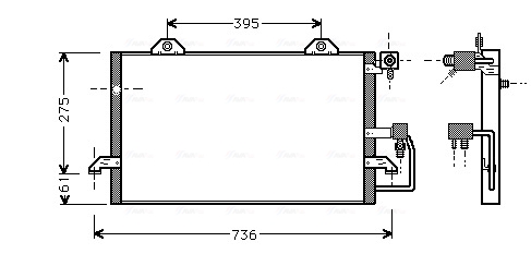 Airco condensor Ava Cooling AI5121