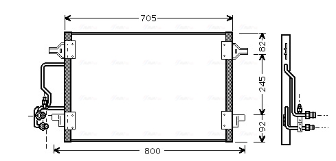 Airco condensor Ava Cooling AI5175