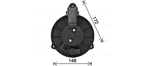 Kachelventilator Ava Cooling AI8426