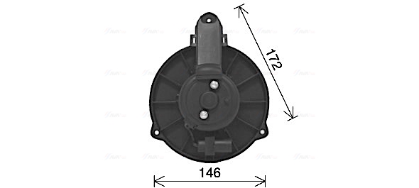 Ava Cooling Kachelventilator AI8427