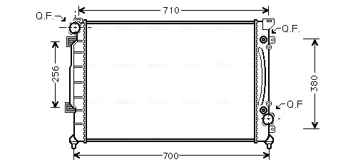 Radiateur Ava Cooling AIA2157