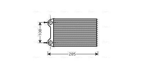 Kachelradiateur Ava Cooling AIA6254