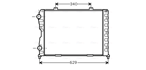 Radiateur Ava Cooling ALA2089