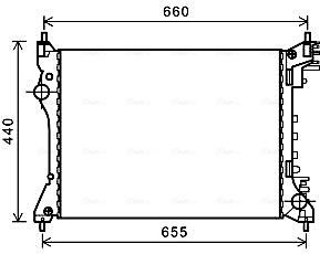 Radiateur Ava Cooling ALA2117