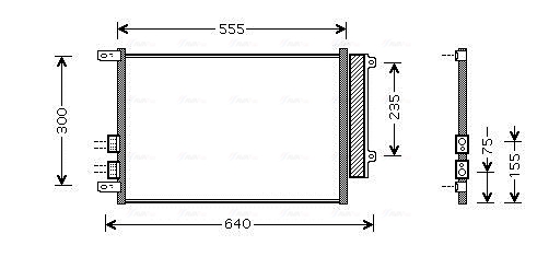 Airco condensor Ava Cooling ALA5088D