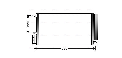 Airco condensor Ava Cooling ALA5115D