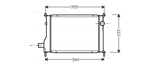 Radiateur Ava Cooling AU2133