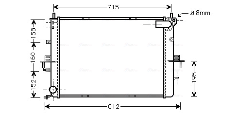 Radiateur Ava Cooling AU2152