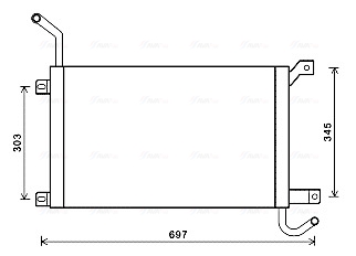 Radiateur Ava Cooling AUA2223