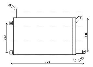 Radiateur Ava Cooling AUA2224