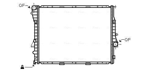 Radiateur Ava Cooling BW2274