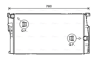 Radiateur Ava Cooling BW2446