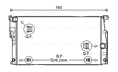 Radiateur Ava Cooling BW2447