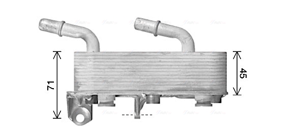 Ava Cooling Oliekoeler motorolie BW3602