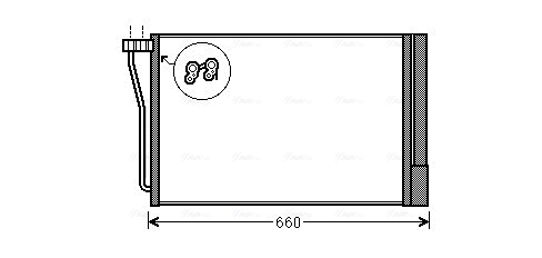 Airco condensor Ava Cooling BW5490D