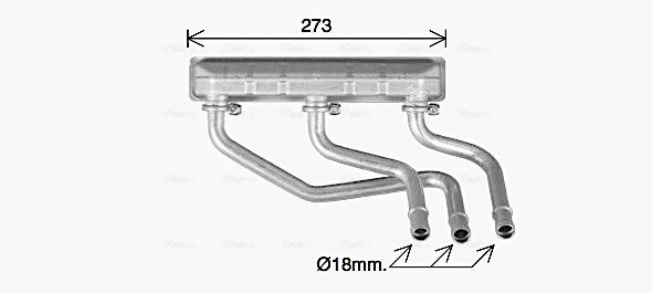 Ava Cooling Kachelradiateur BW6599