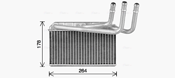 Ava Cooling Kachelradiateur BW6599