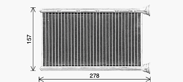 Ava Cooling Kachelradiateur BW6615