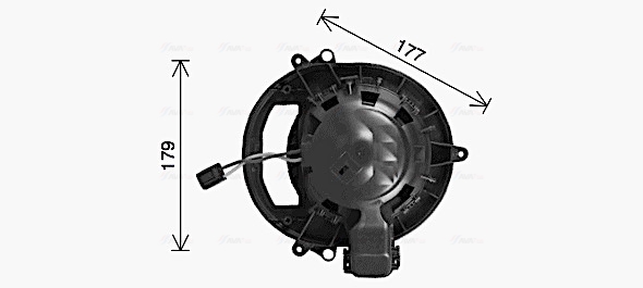 Ava Cooling Kachelventilator BW8611