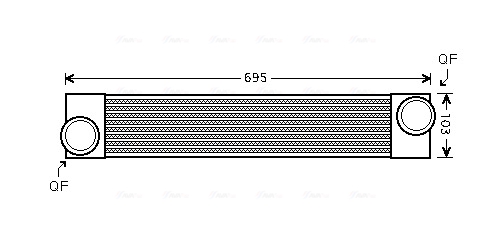 Interkoeler Ava Cooling BWA4346