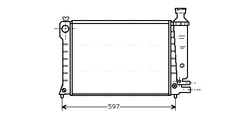 Radiateur Ava Cooling CN2036