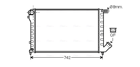 Radiateur Ava Cooling CN2195