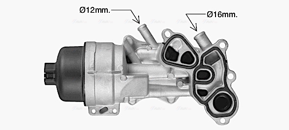 Ava Cooling Oliekoeler motorolie CN3337H