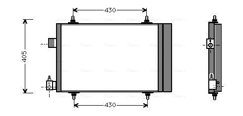 Airco condensor Ava Cooling CN5173D