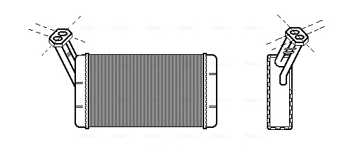 Kachelradiateur Ava Cooling CN6024