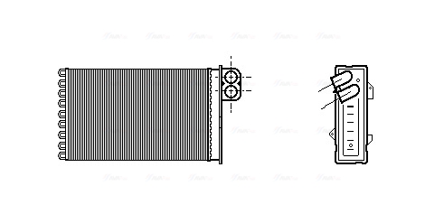 Kachelradiateur Ava Cooling CN6191