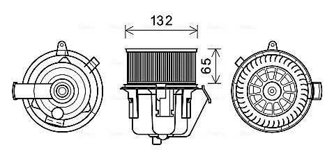 Kachelventilator Ava Cooling CN8302