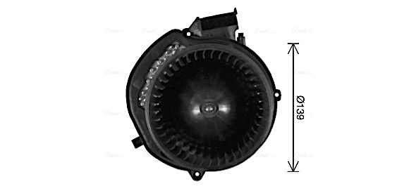 Ava Cooling Kachelventilator CN8324