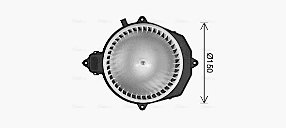 Ava Cooling Kachelventilator CN8335