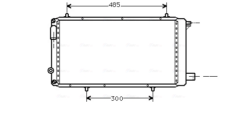 Radiateur Ava Cooling CNA2073