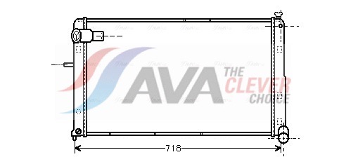 Radiateur Ava Cooling CNA2074