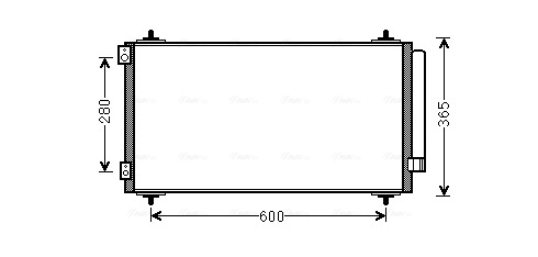 Airco condensor Ava Cooling CNA5271D