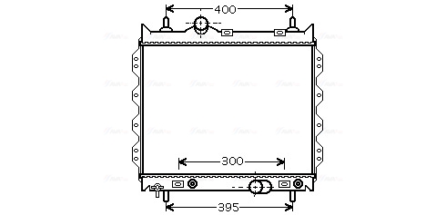 Radiateur Ava Cooling CR2072