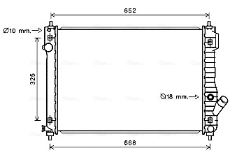 Radiateur Ava Cooling CT2049