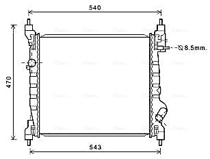 Radiateur Ava Cooling CT2070