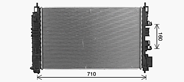 Ava Cooling Radiateur CT2081