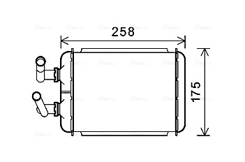 Kachelradiateur Ava Cooling CT6056